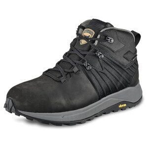 Irish Setter Men's Cascade 5" WP Aluminum Safety Toe Work Boot, Black, 12 US